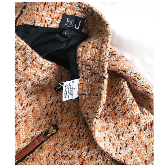 [ VINTAGE ] Herringbone Woven Mini Skirt - Picture 13 of 16